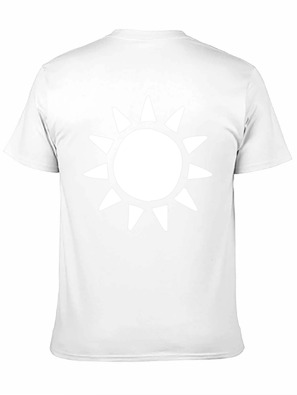 Sunburst Graphic T-Shirt - Casual Black Tee