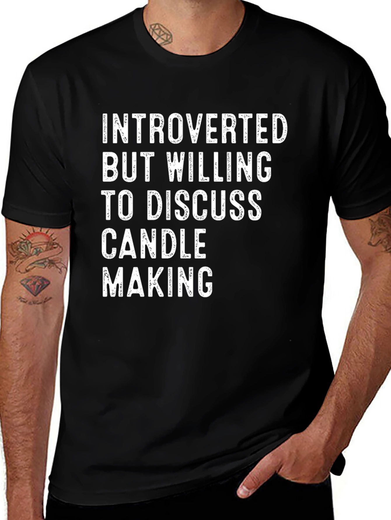 Introverted Candle Making T-Shirt