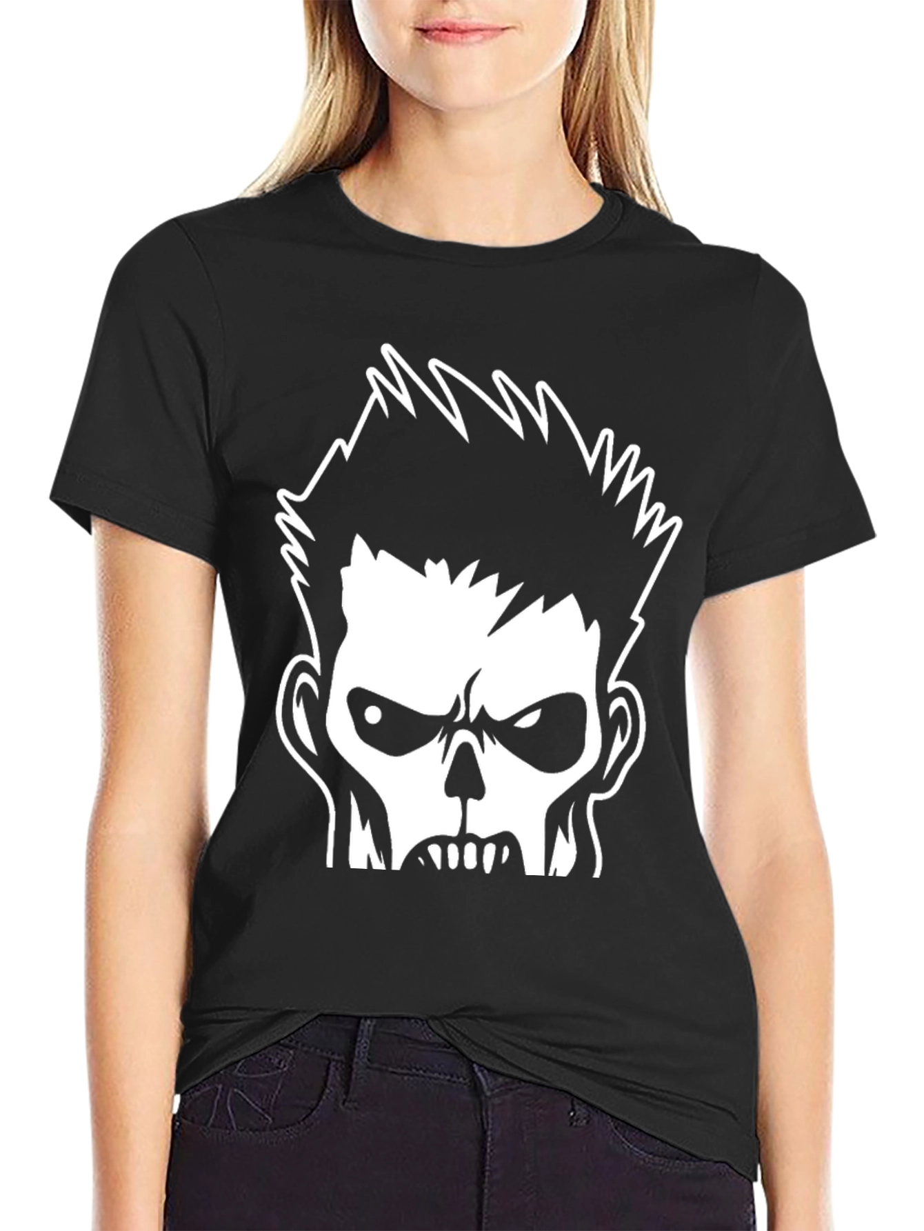 Zombie Graphic Black T-Shirt