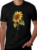 Radiology Tech Sunflower Graphic Tee