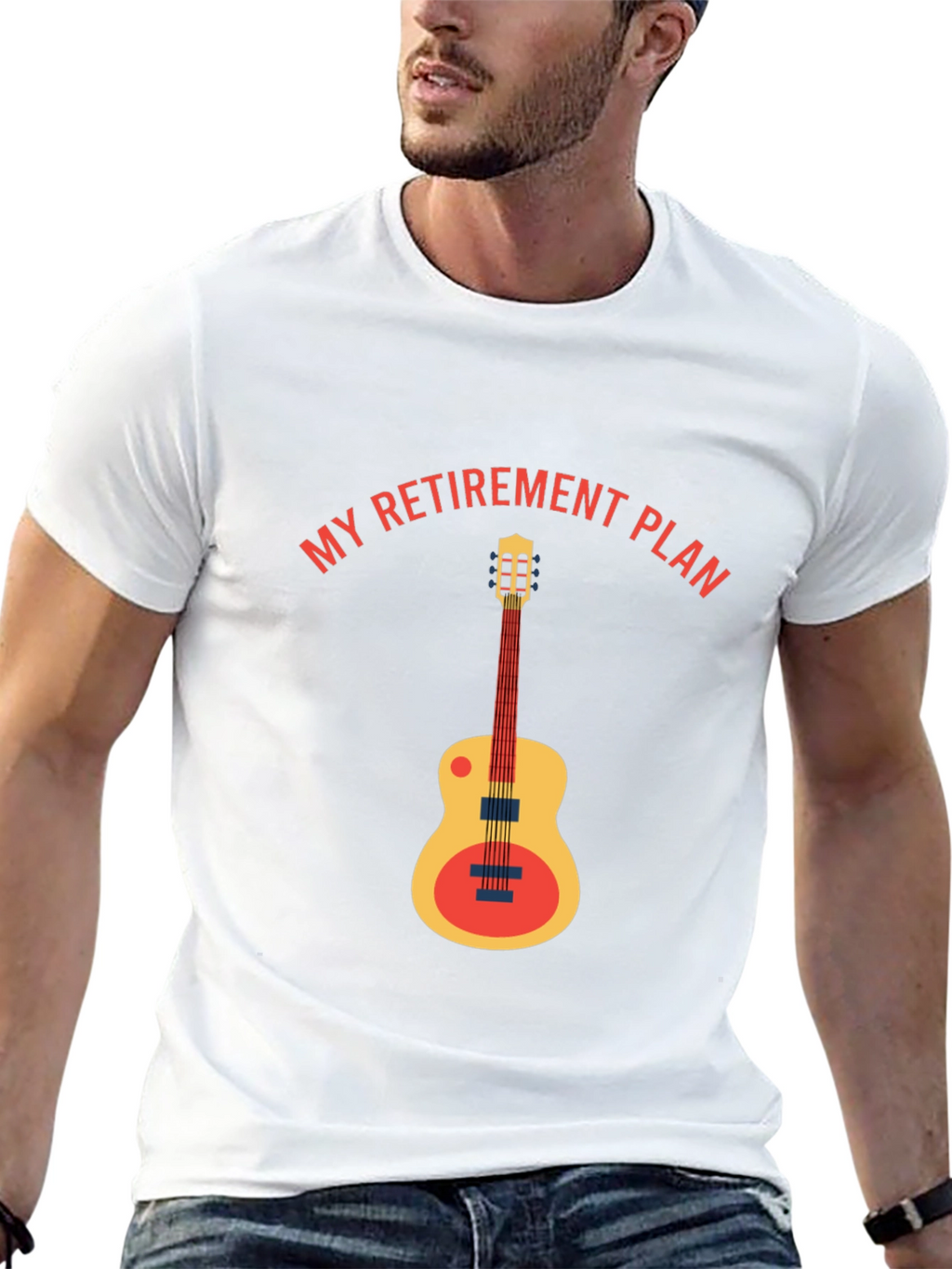 My Retirement Plan Guitar T-Shirt