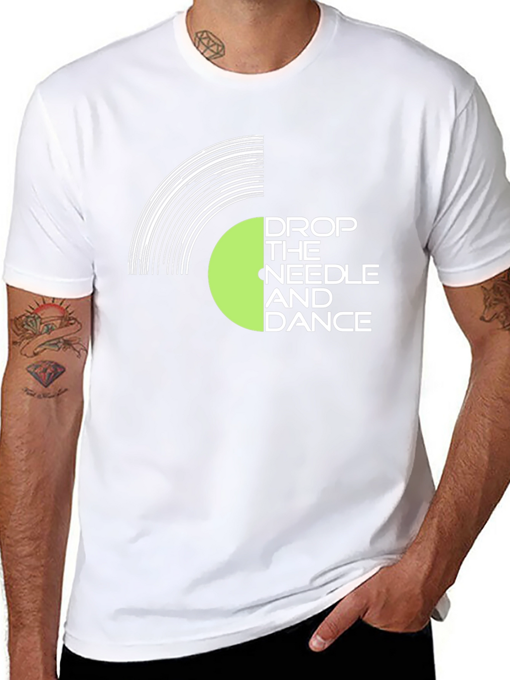 Drop the Needle and Dance Graphic Tee
