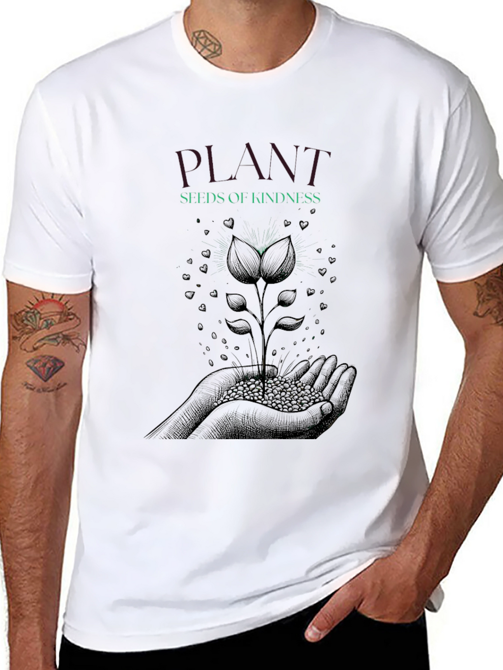 Plant Seeds of Kindness Graphic Tee