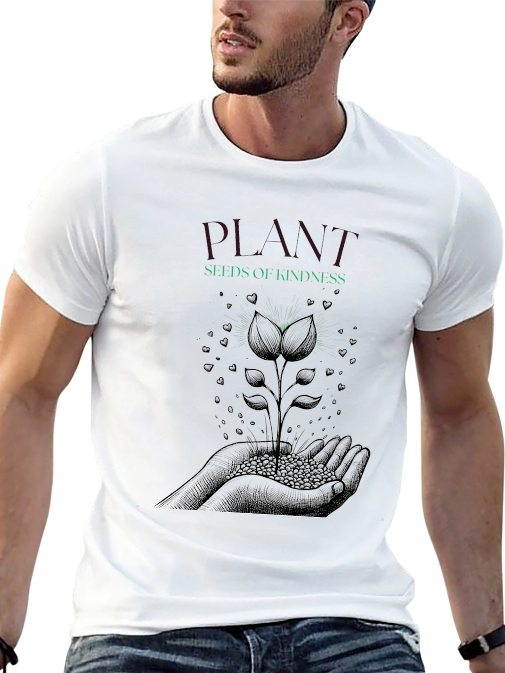 Plant Seeds of Kindness Graphic Tee