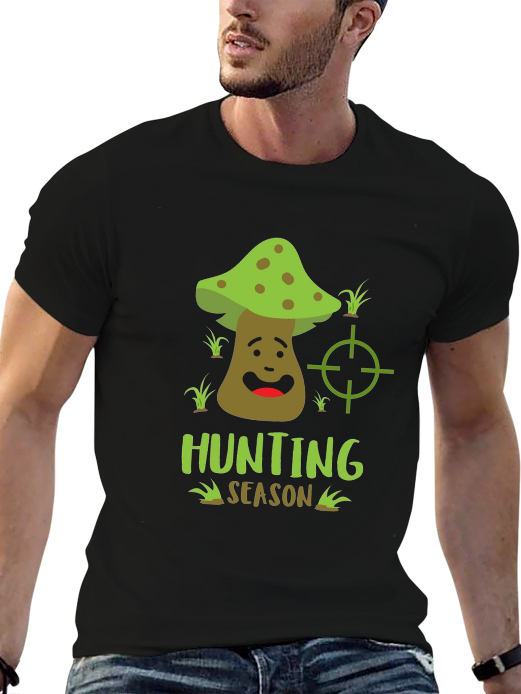 Hunting Season Mushroom T-Shirt