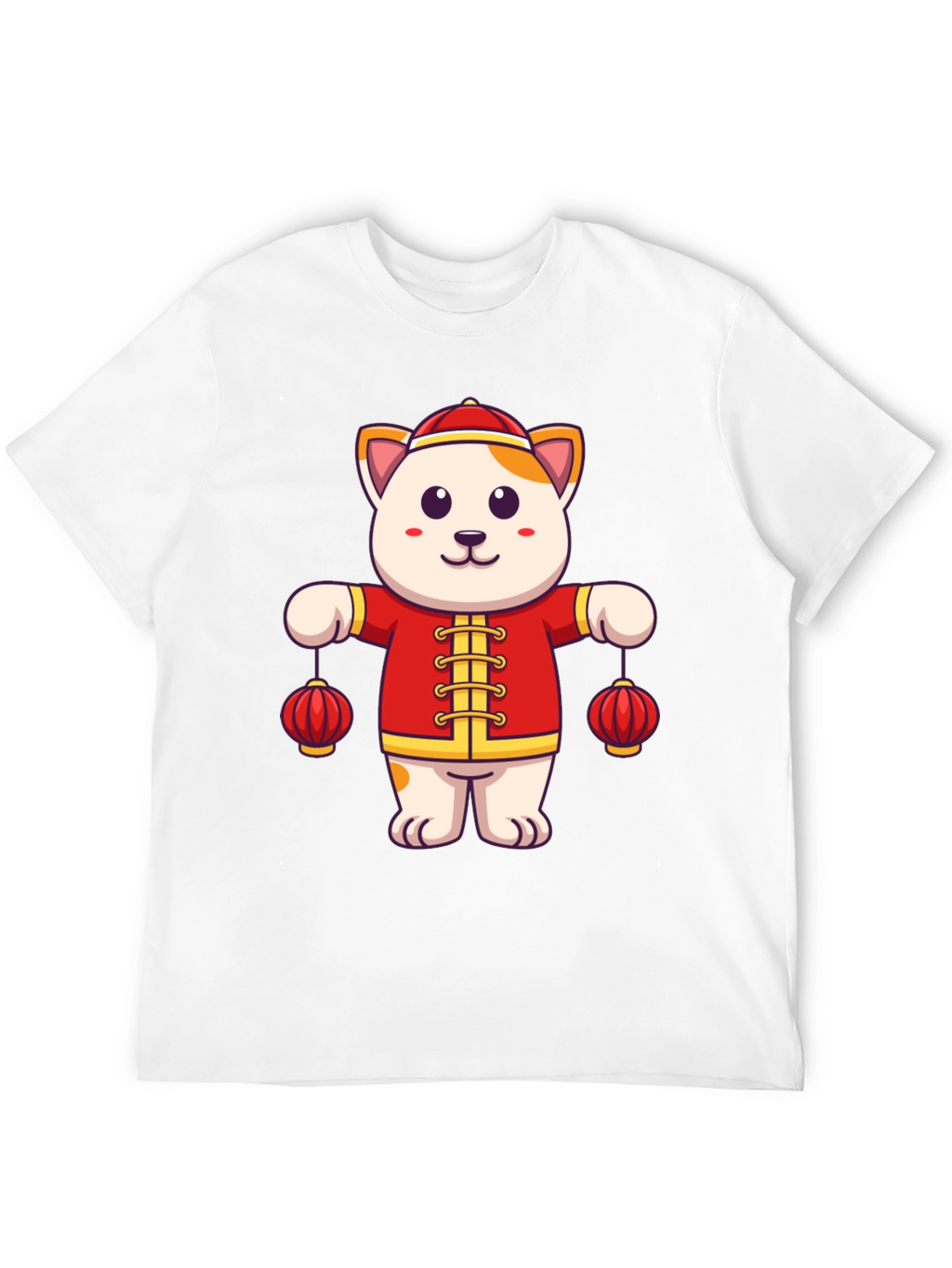Lucky Cat Lanterns Graphic Tee - Unisex Fit