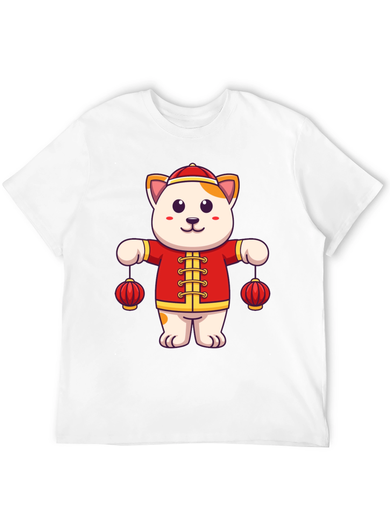 Lucky Cat Lanterns Graphic Tee - Unisex Fit