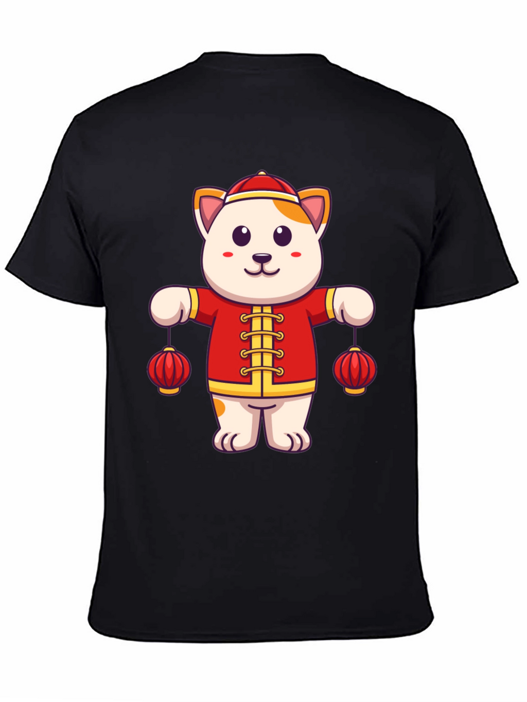 Lucky Cat Lanterns Graphic Tee - Unisex Fit