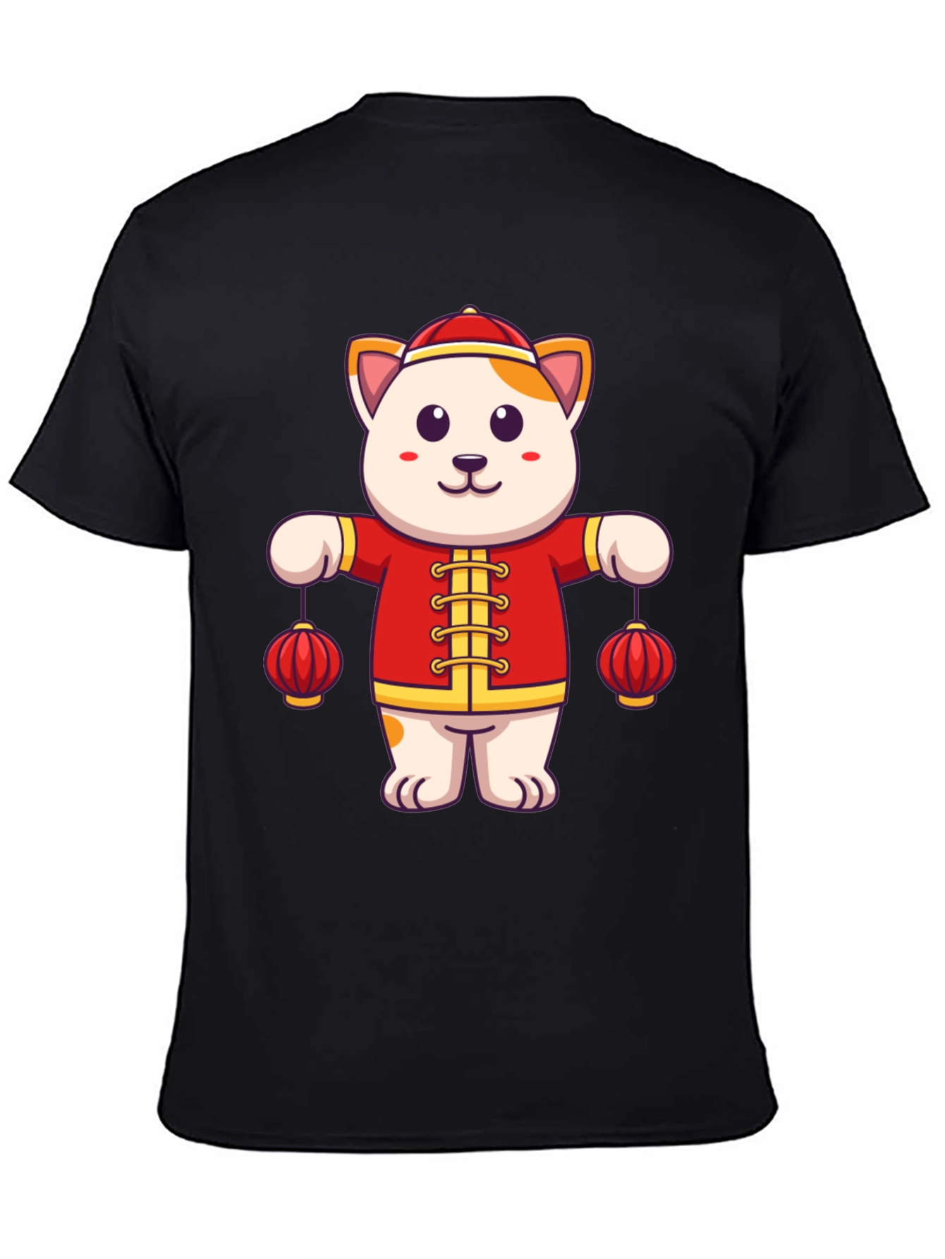 Lucky Cat Lanterns Graphic Tee - Unisex Fit