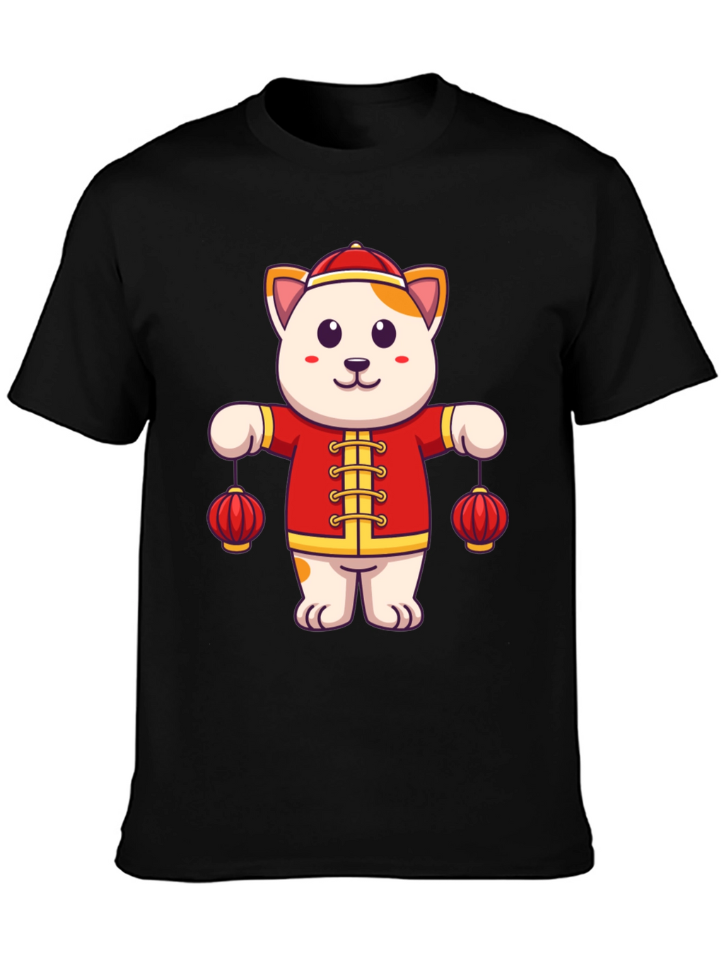 Lucky Cat Lanterns Graphic Tee - Unisex Fit