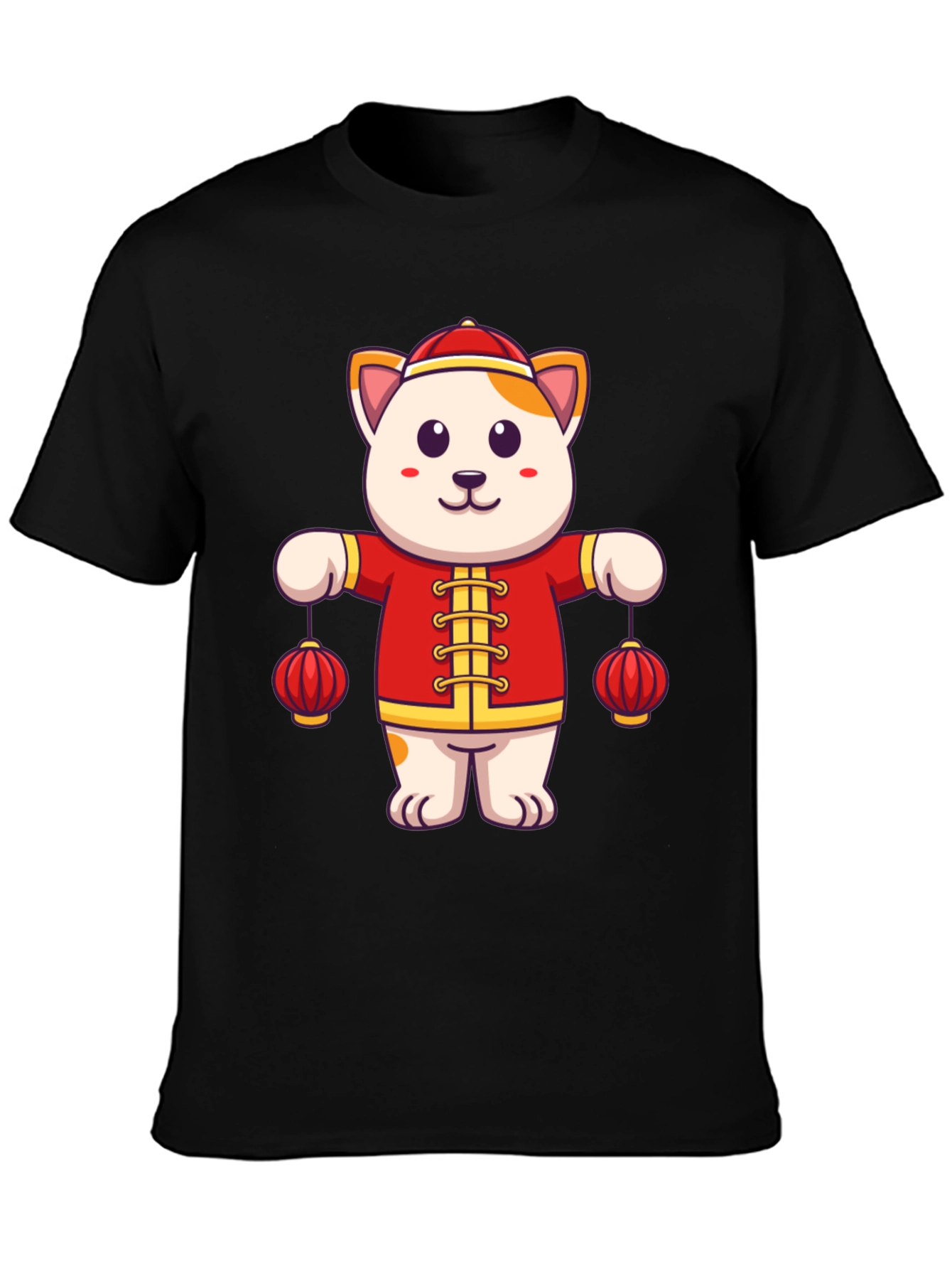 Lucky Cat Lanterns Graphic Tee - Unisex Fit