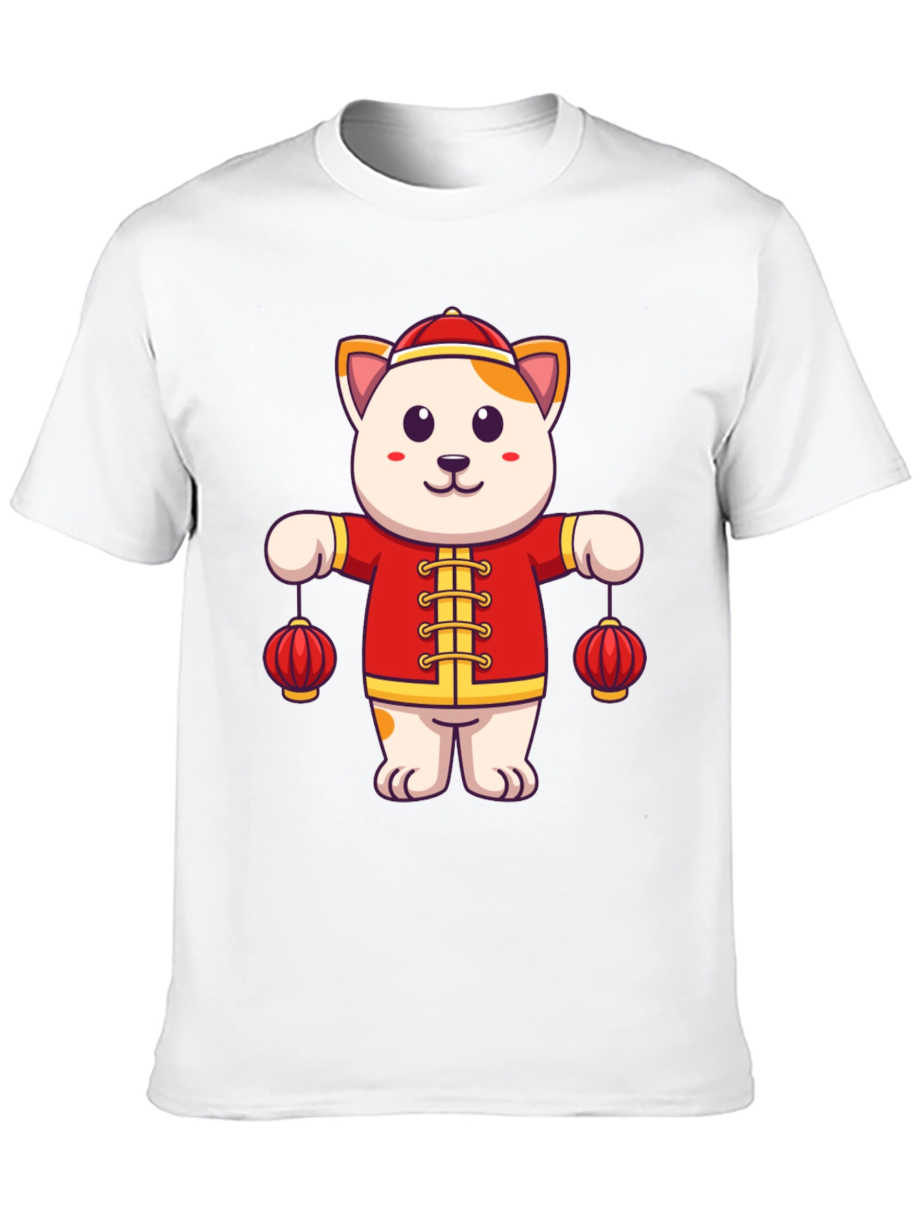 Lucky Cat Lanterns Graphic Tee - Unisex Fit