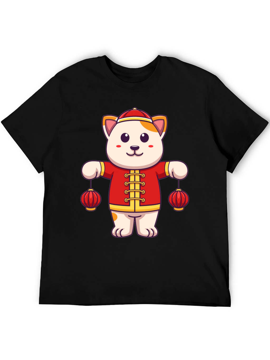 Lucky Cat Lanterns Graphic Tee - Unisex Fit