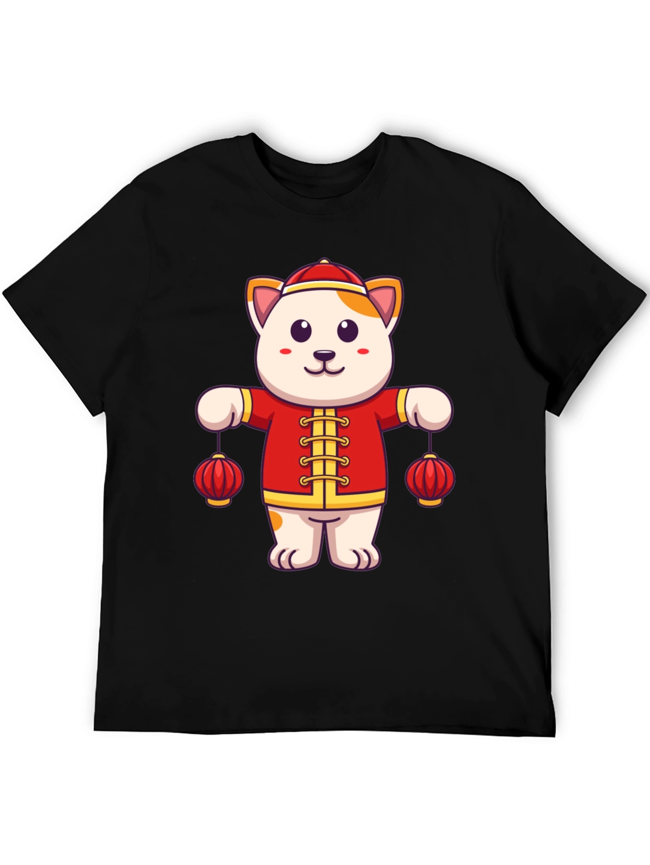 Lucky Cat Lanterns Graphic Tee - Unisex Fit