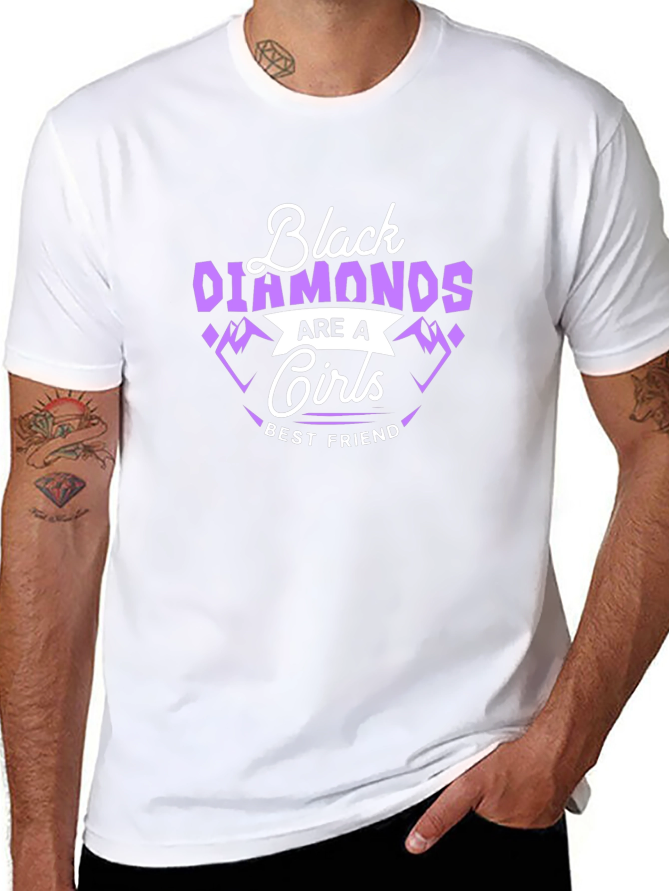Black Diamonds Are a Girls Best Friend T-Shirt