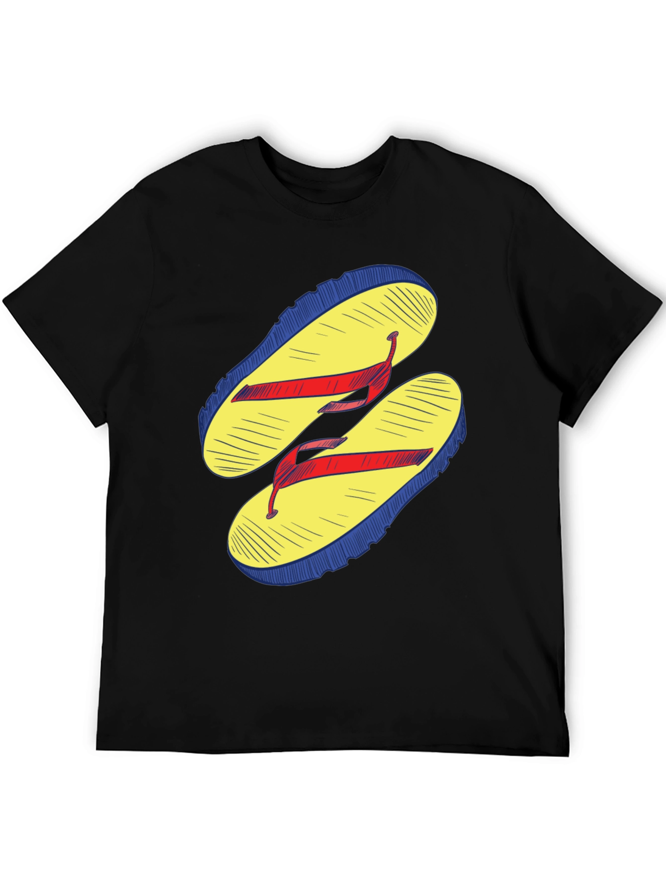 Flip Flop Graphic T-Shirt - Casual Wear