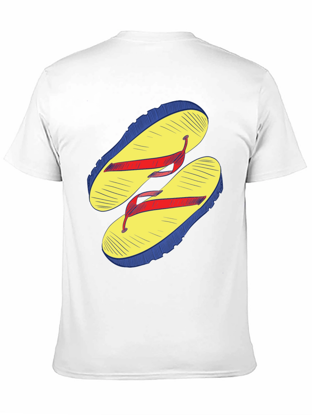 Flip Flop Graphic T-Shirt - Casual Wear