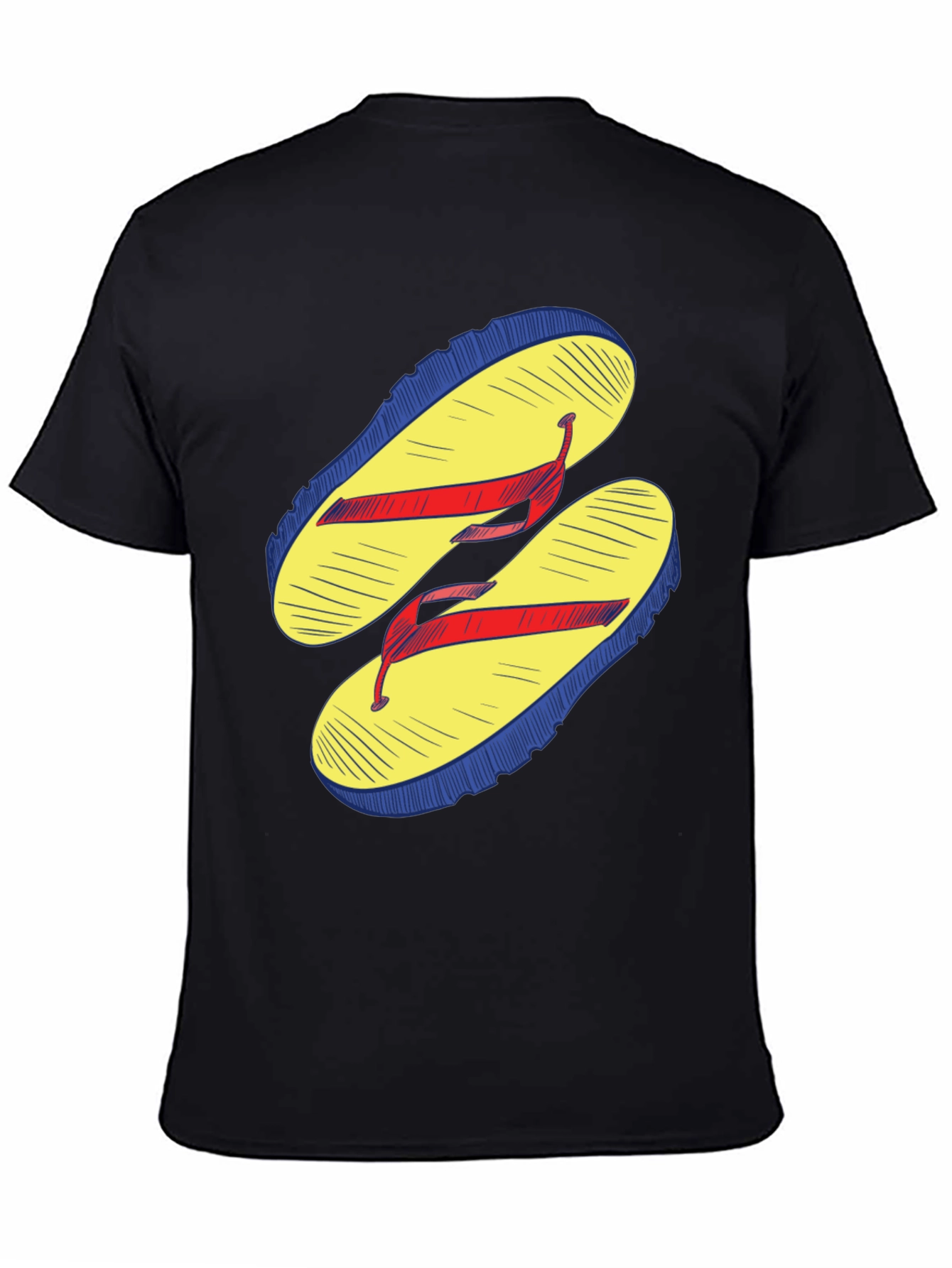Flip Flop Graphic T-Shirt - Casual Wear