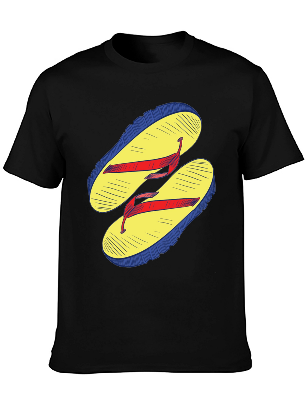 Flip Flop Graphic T-Shirt - Casual Wear