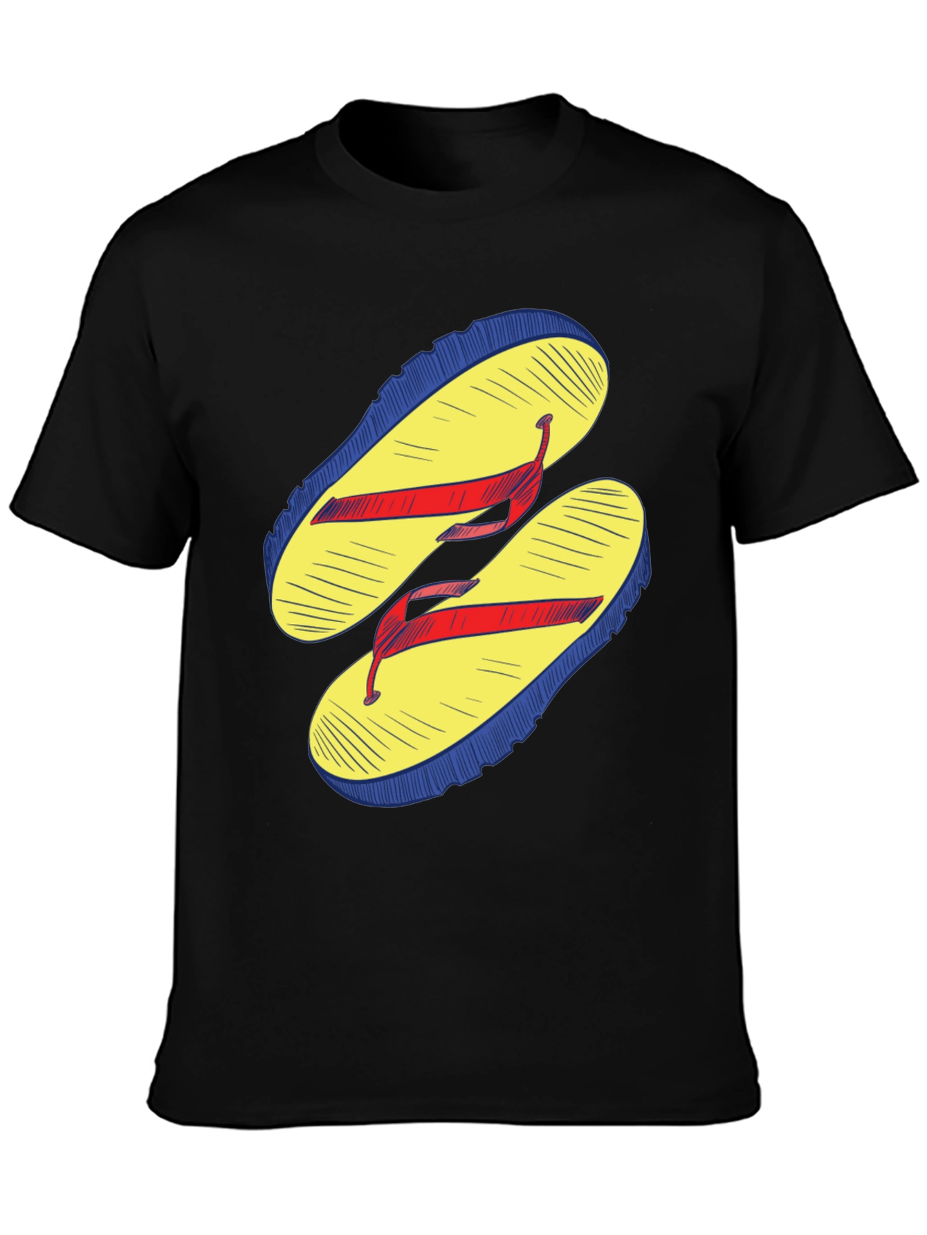 Flip Flop Graphic T-Shirt - Casual Wear