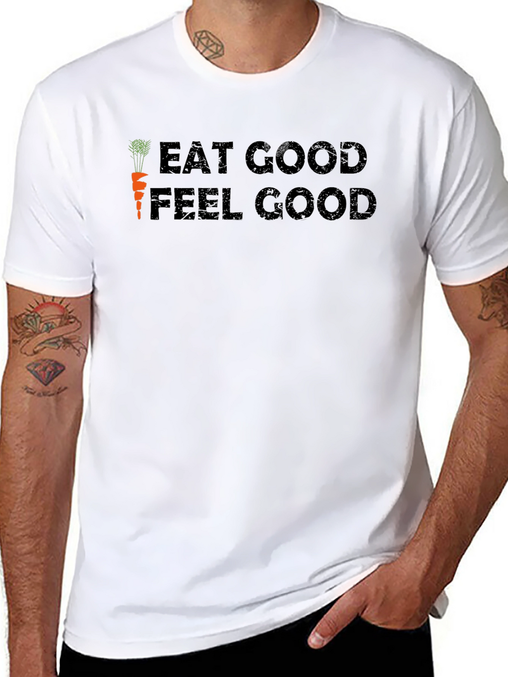 Eat Good Feel Good Graphic Tee