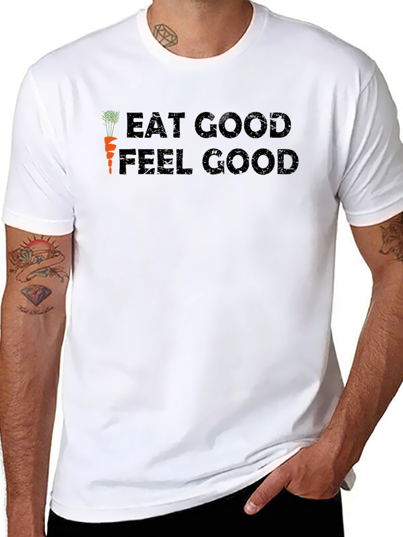 Eat Good Feel Good Graphic Tee