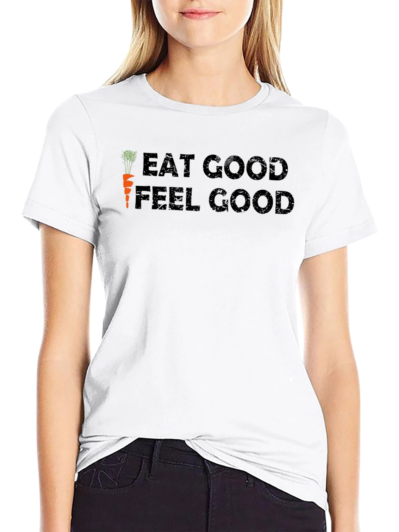 Eat Good Feel Good Graphic Tee