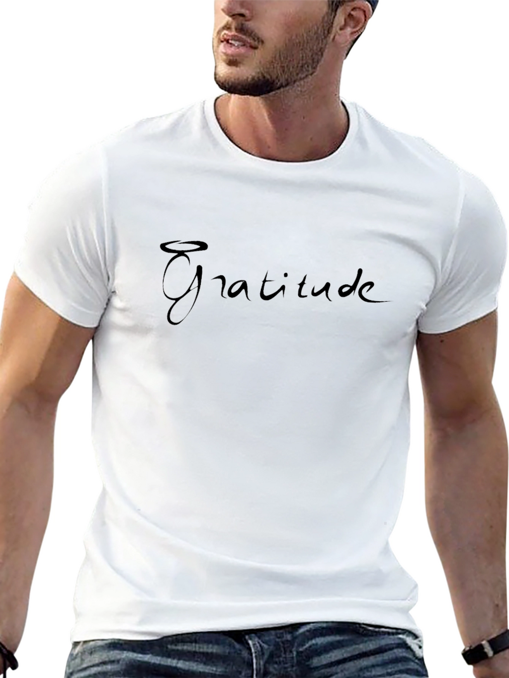 Gratitude Crew Neck T-Shirt