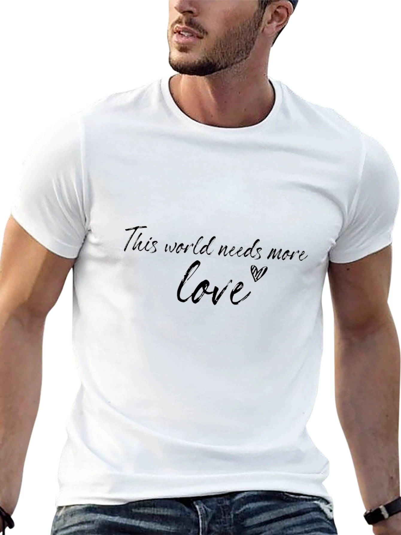 Love Graphic Black T-Shirt