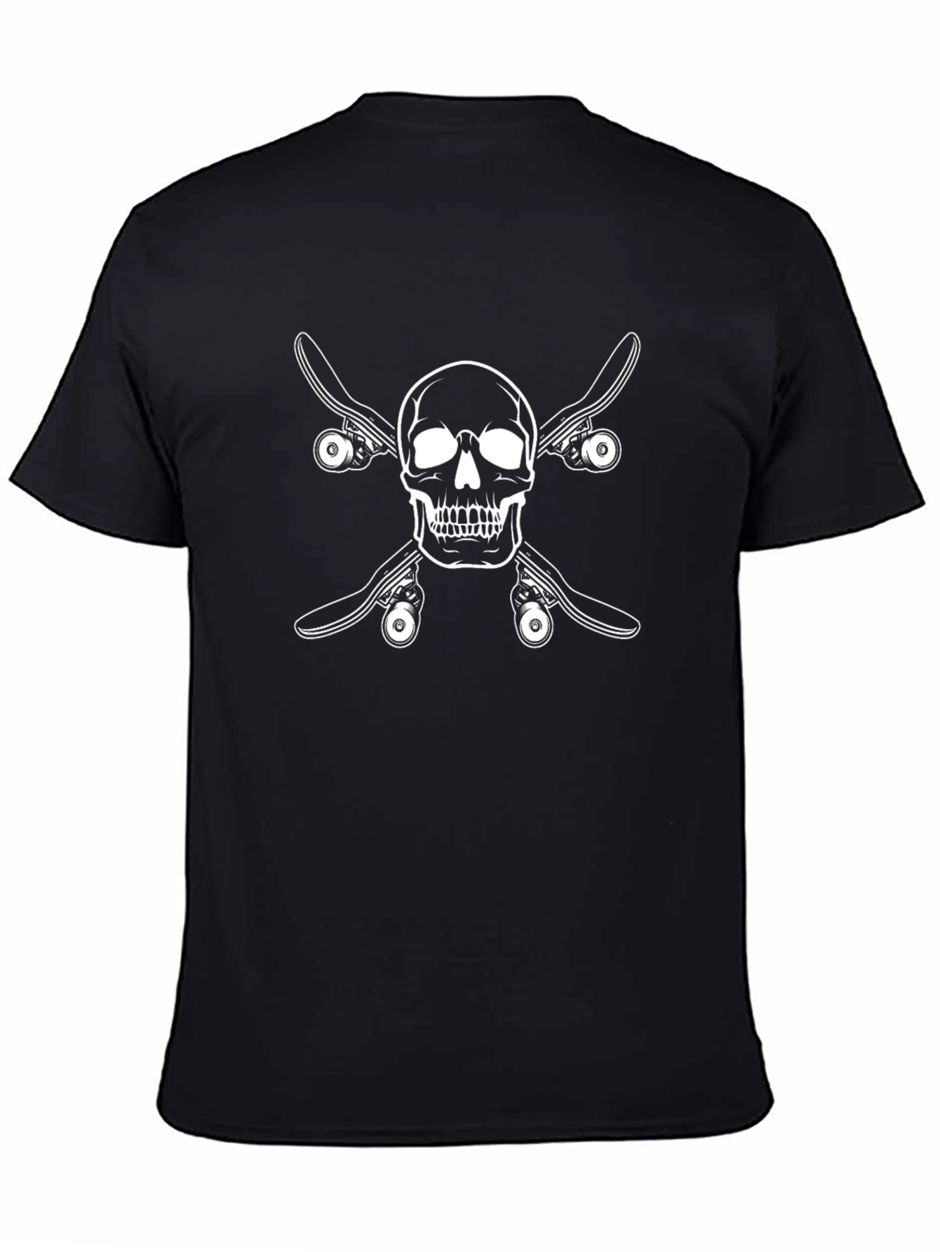 Skull & Skateboard T-Shirt