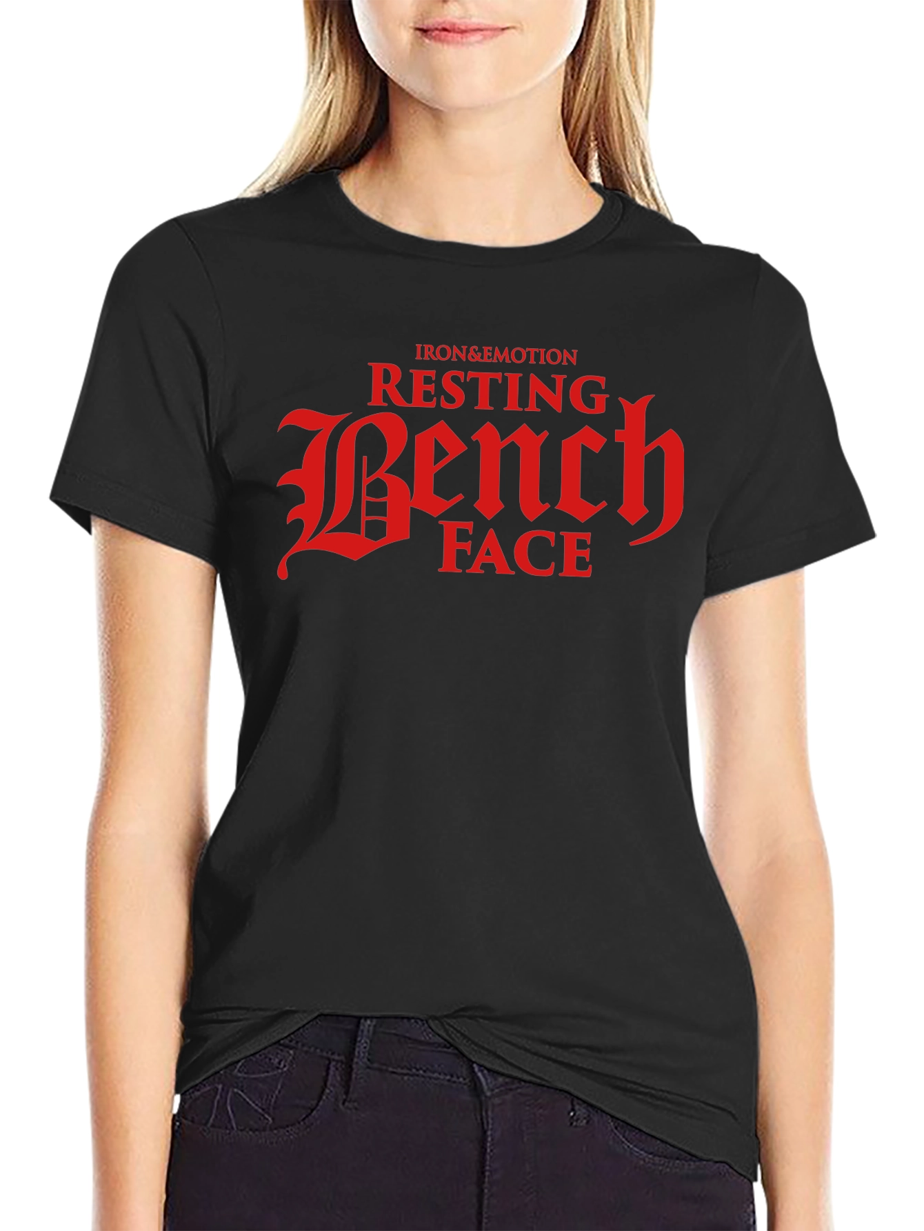 Resting Bench Face Graphic T-Shirt