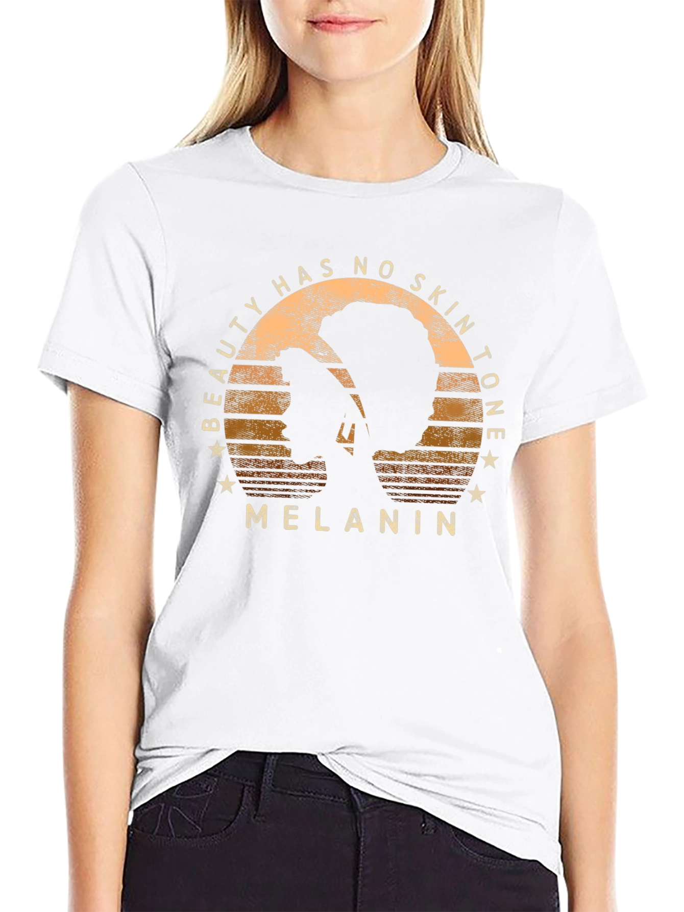Beauty Has No Skin Tone Melanin T-Shirt