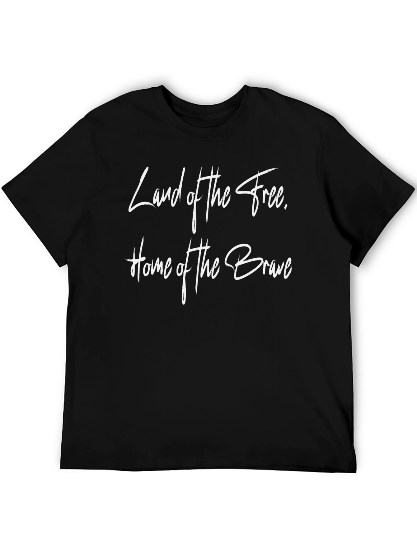 Land of the Free Graphic Tee - Patriotic Style