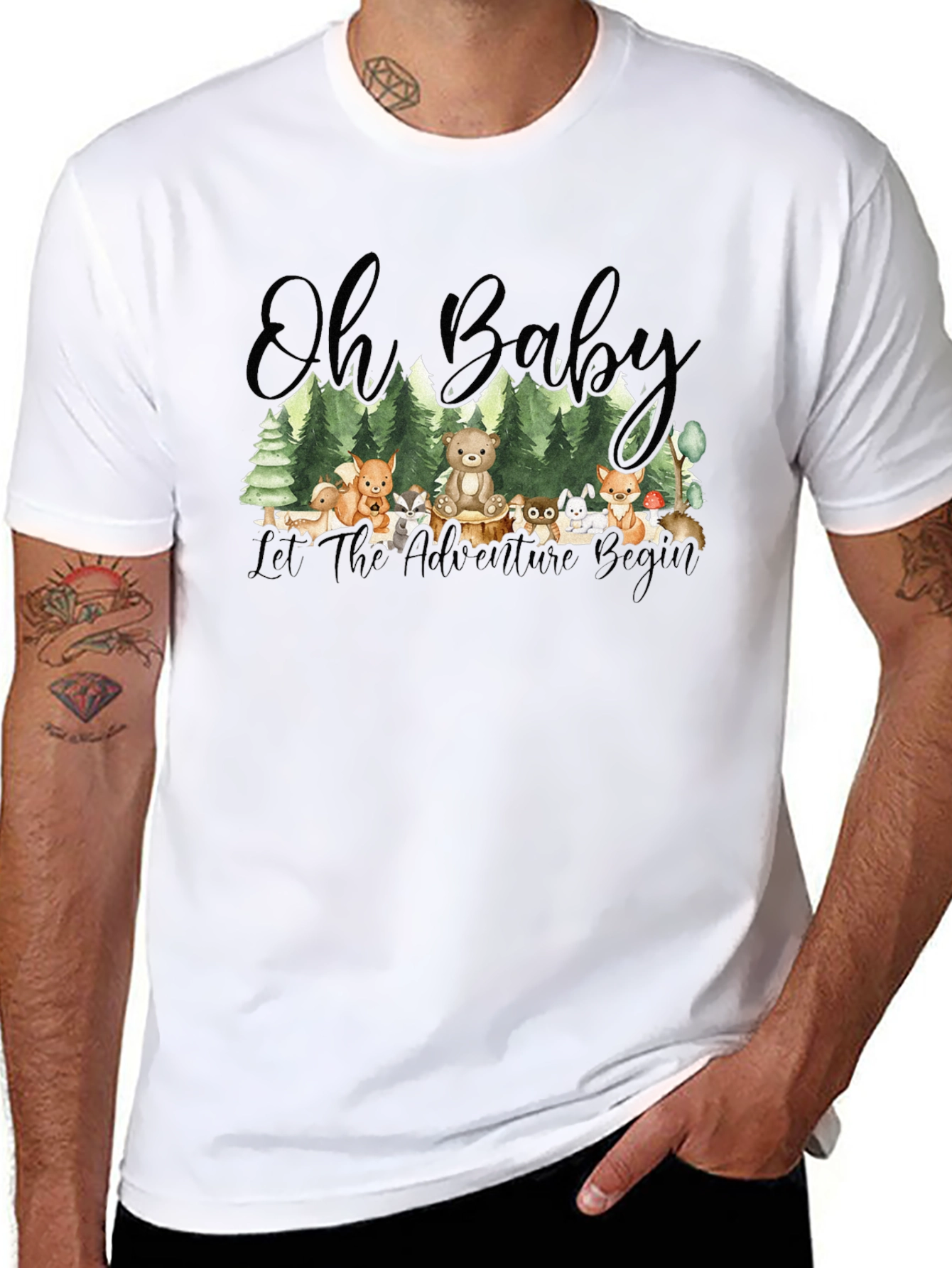 Oh Baby Adventure Begins T-Shirt