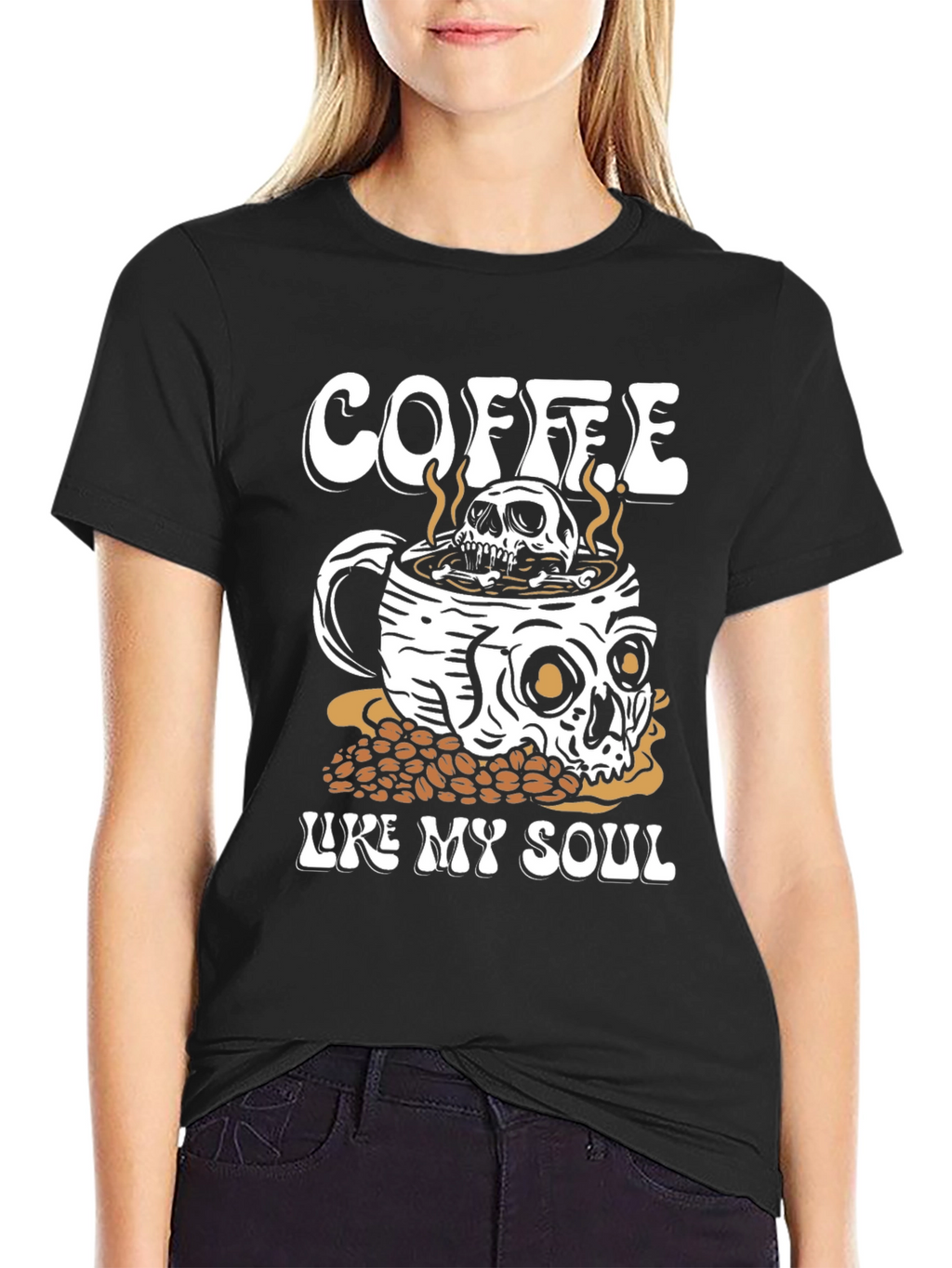 Coffee Like My Soul Graphic T-Shirt