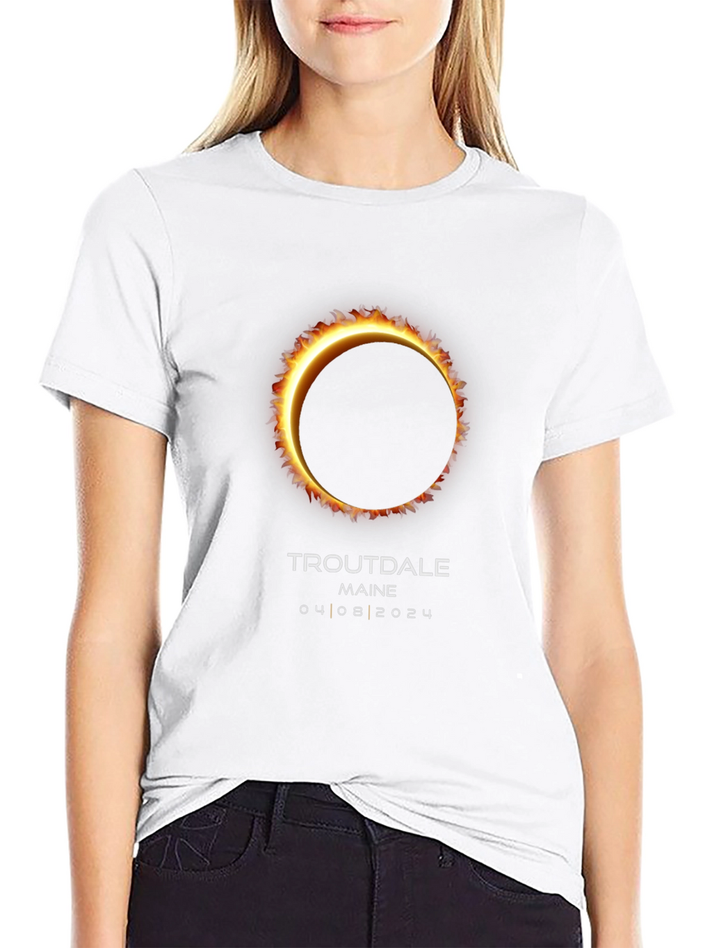 Total Solar Eclipse 2024 Souvenir T-Shirt