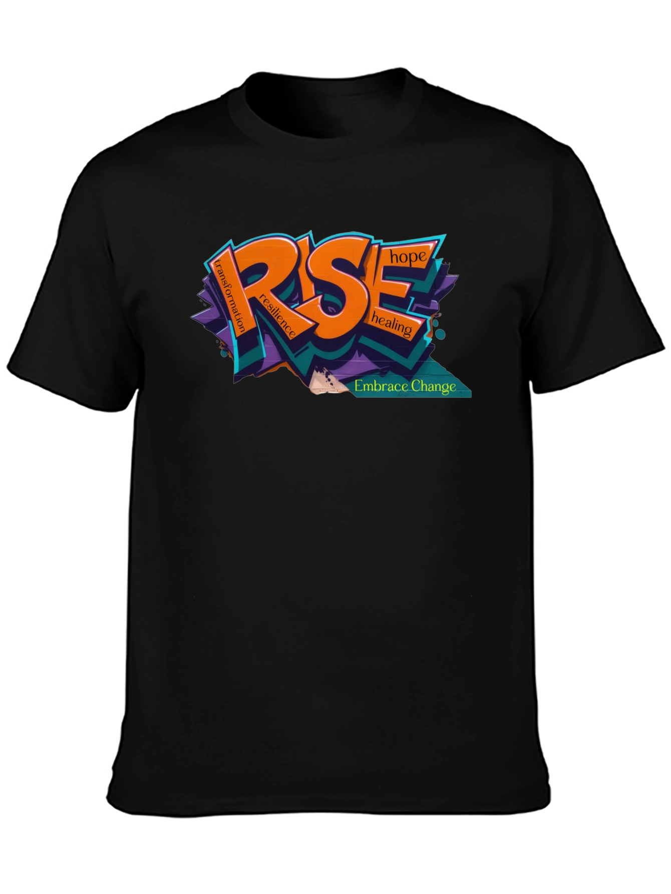 Rise Graphic Tee - Embrace Change