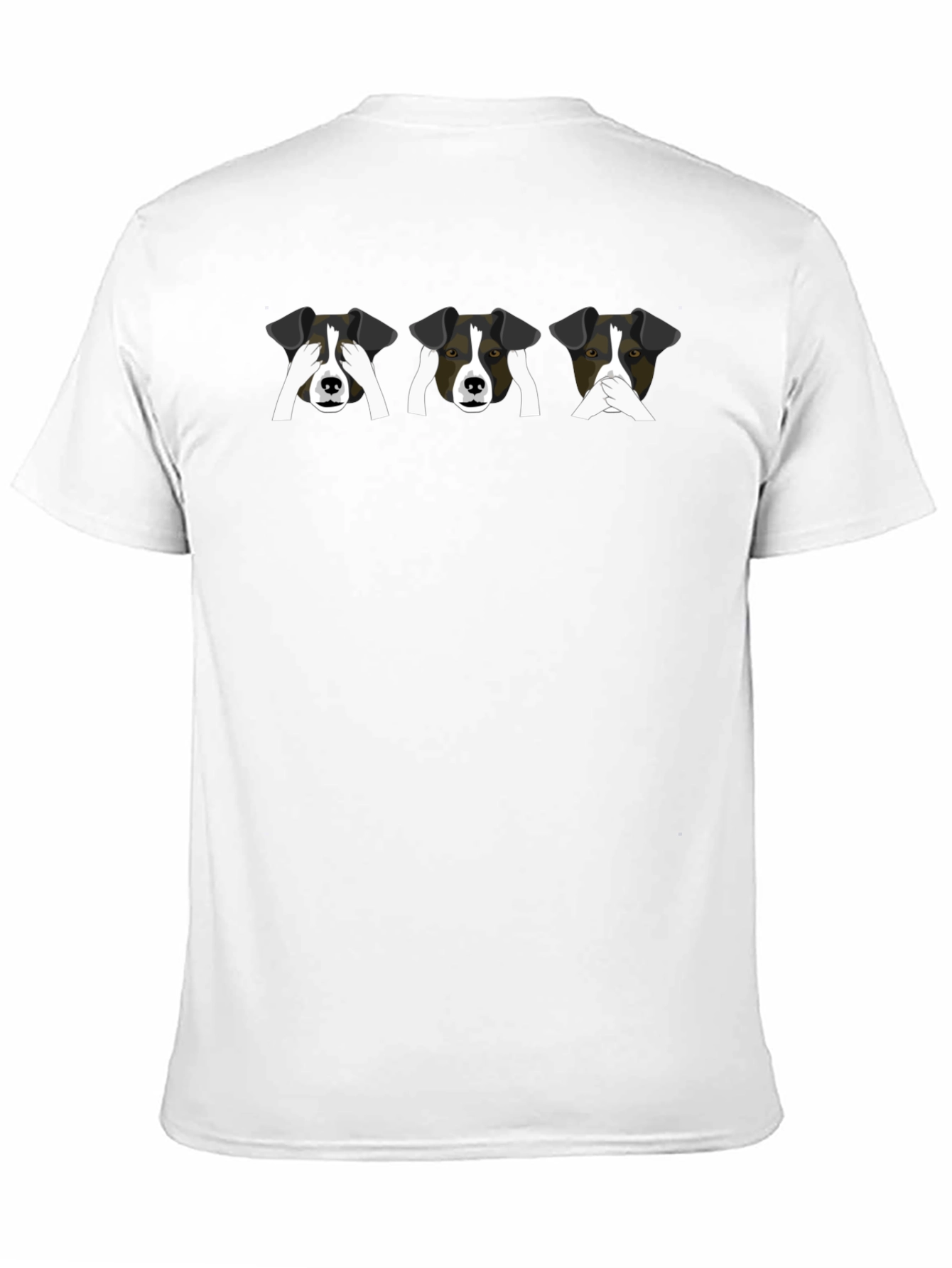 Speak No Evil Dog Graphic Tee
