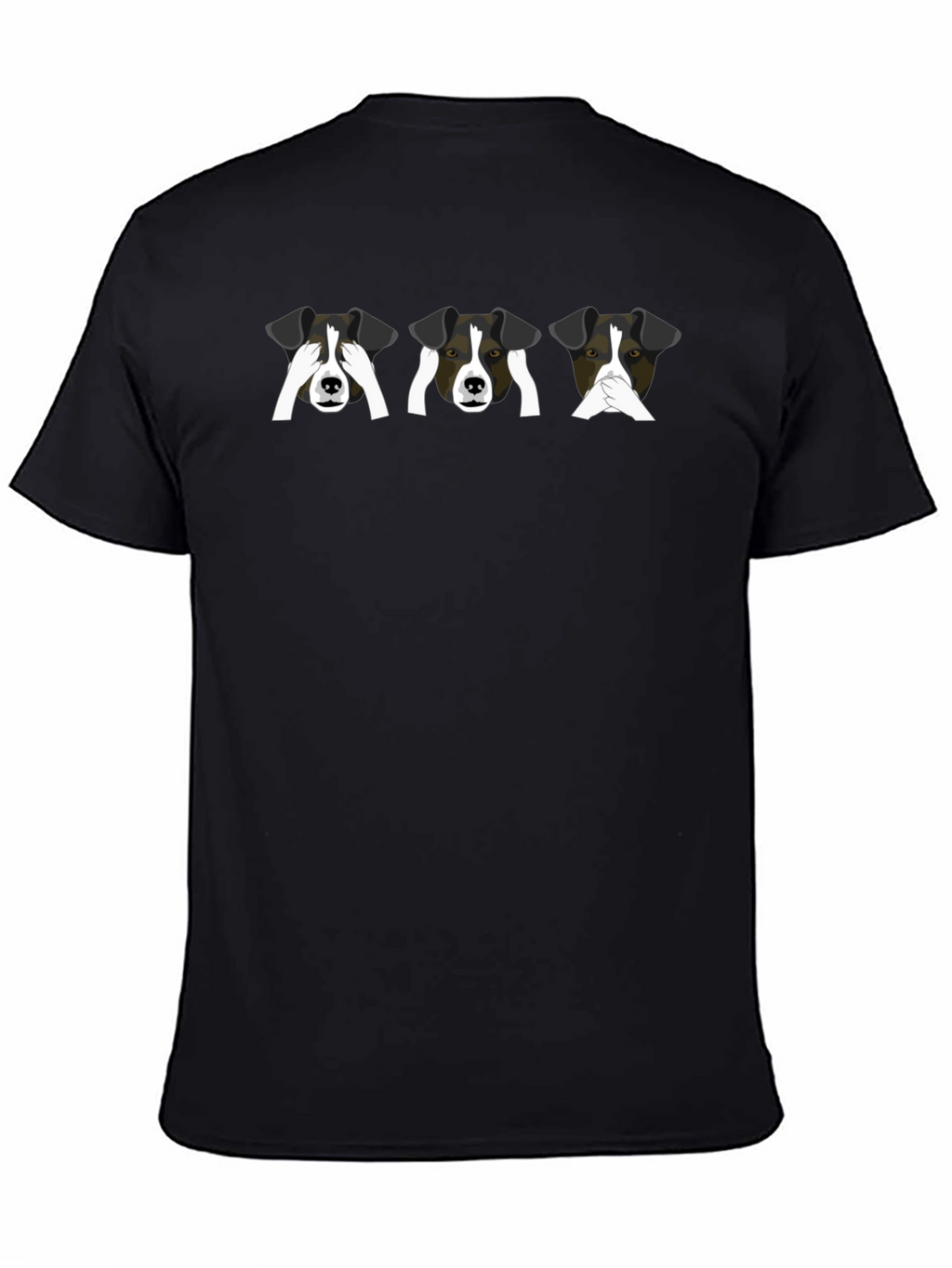 Speak No Evil Dog Graphic Tee