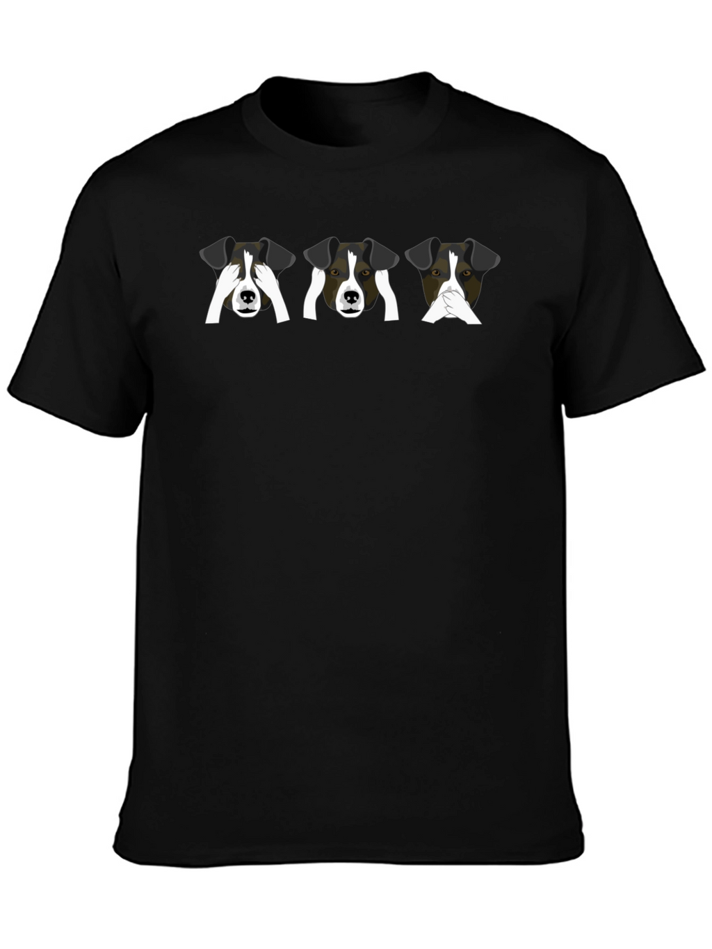 Speak No Evil Dog Graphic Tee