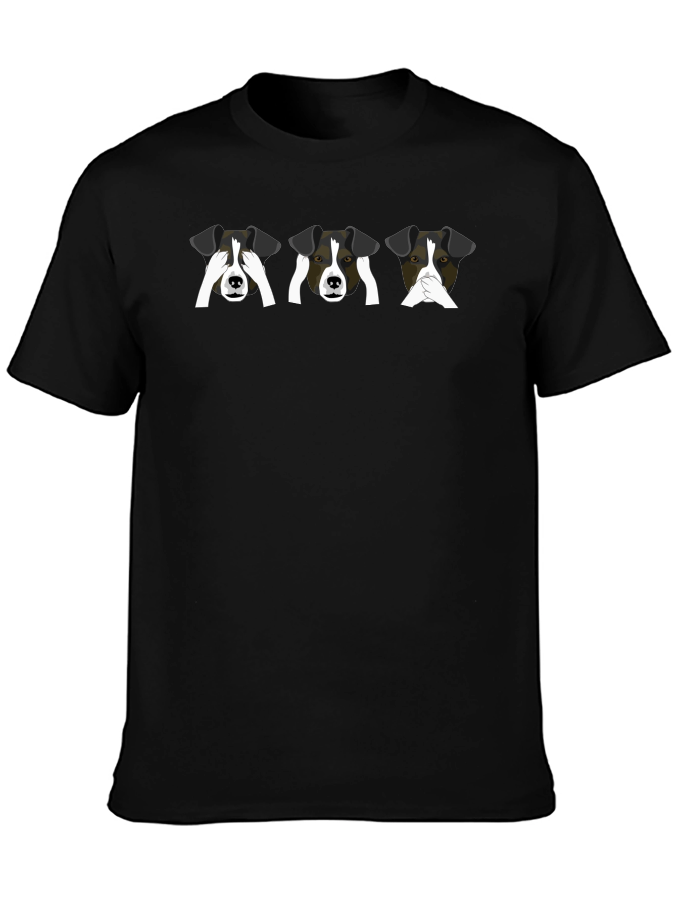 Speak No Evil Dog Graphic Tee
