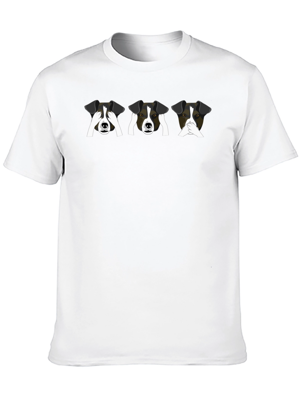 Speak No Evil Dog Graphic Tee