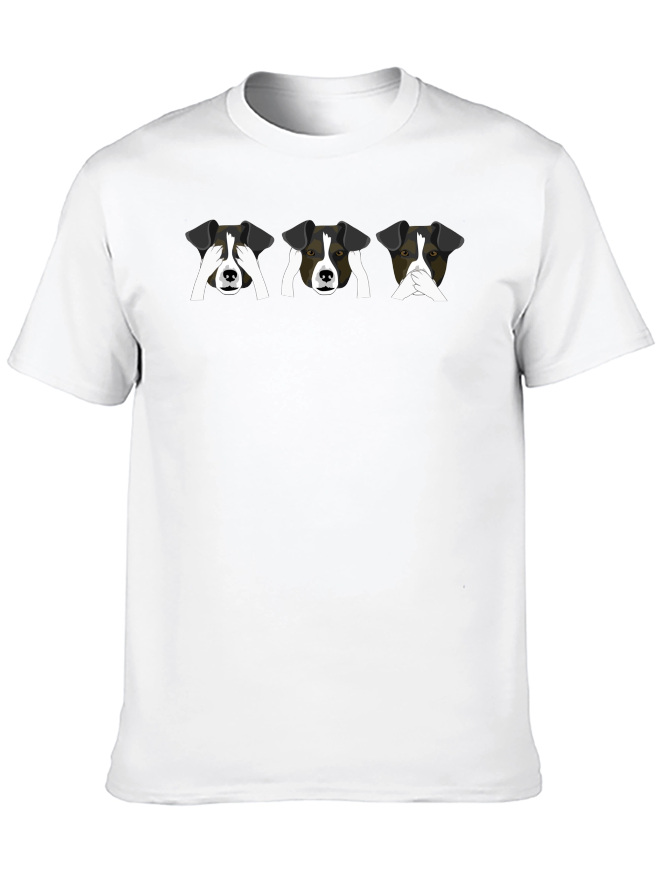 Speak No Evil Dog Graphic Tee