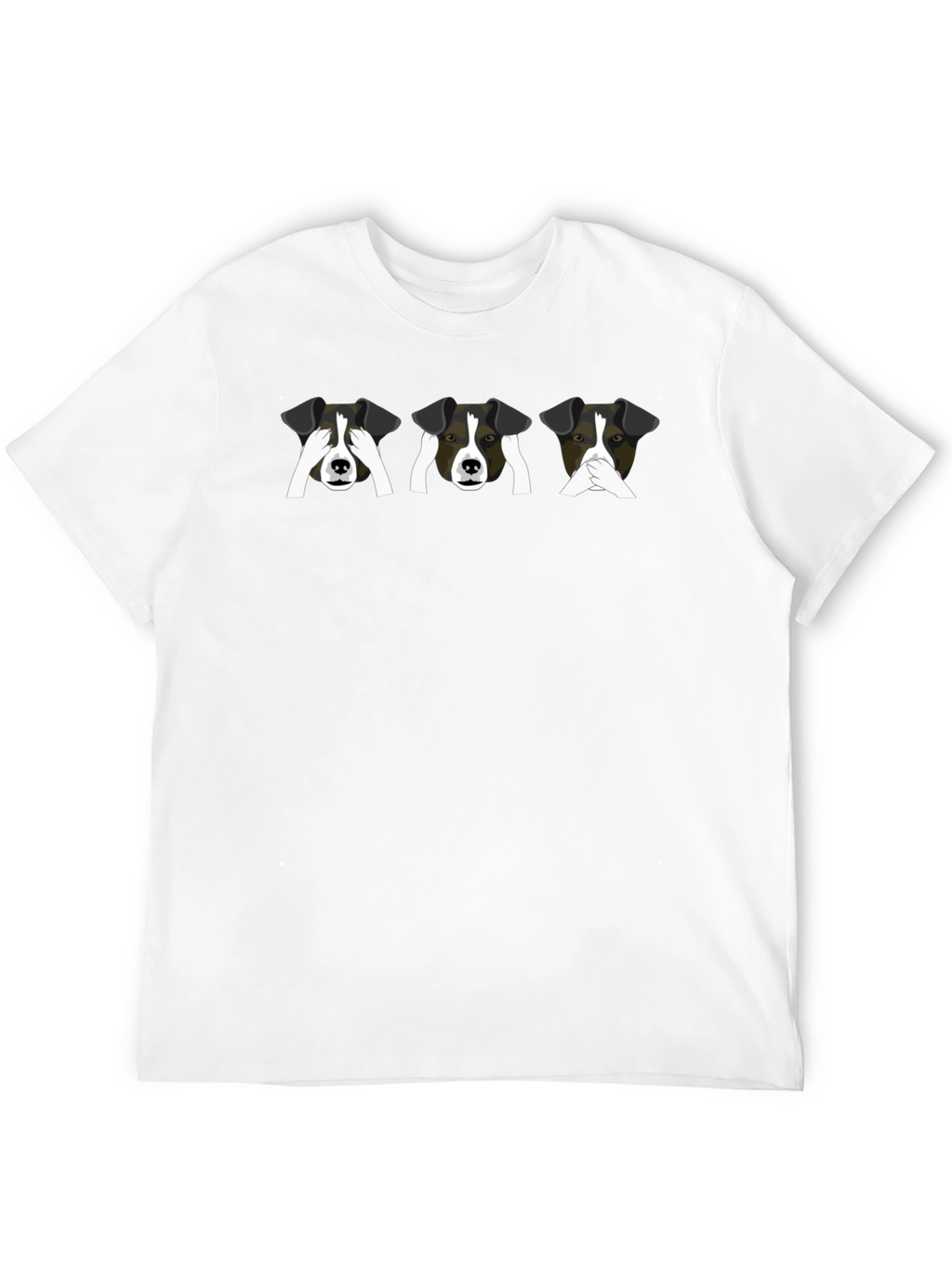 Speak No Evil Dog Graphic Tee