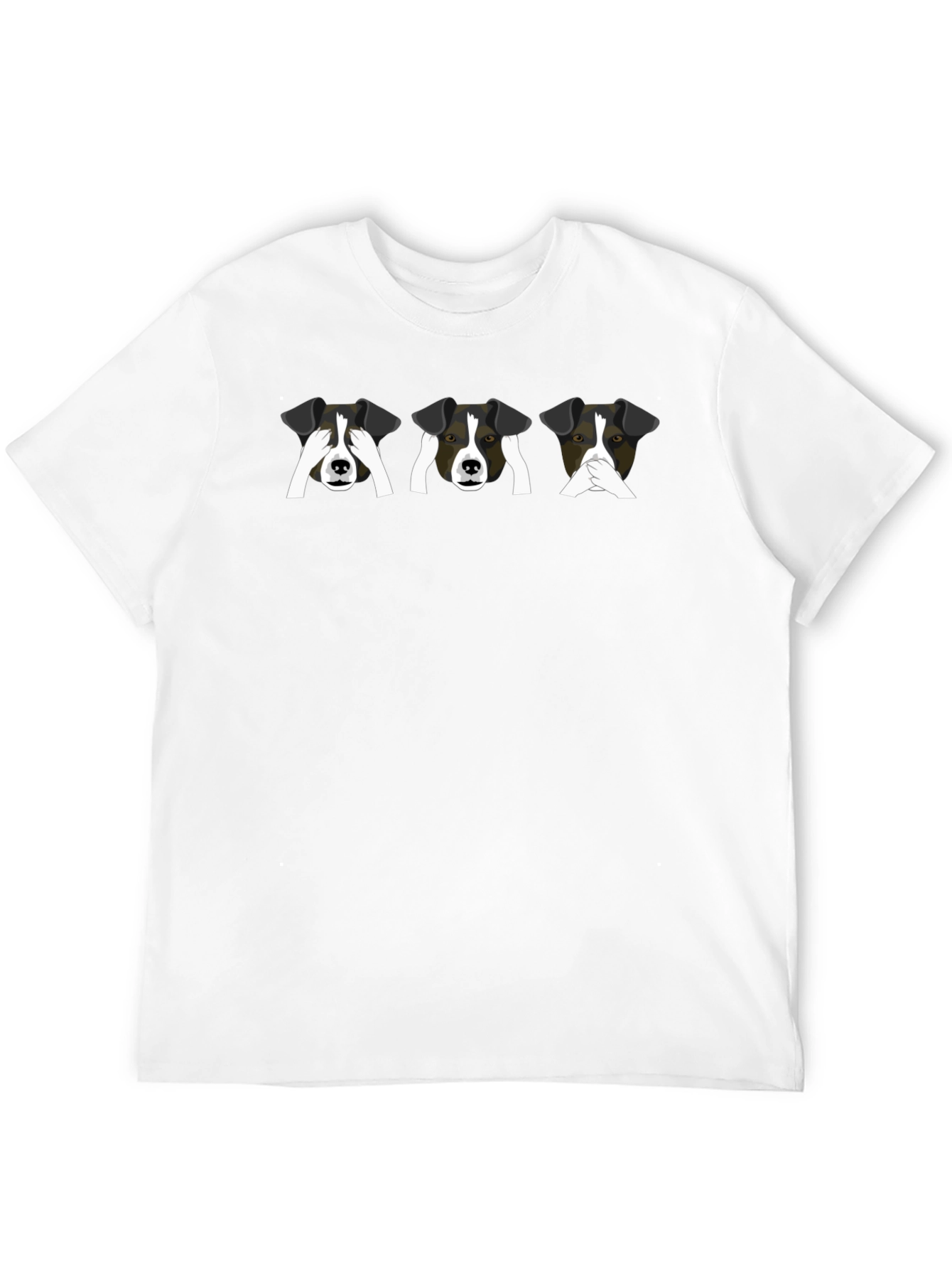 Speak No Evil Dog Graphic Tee