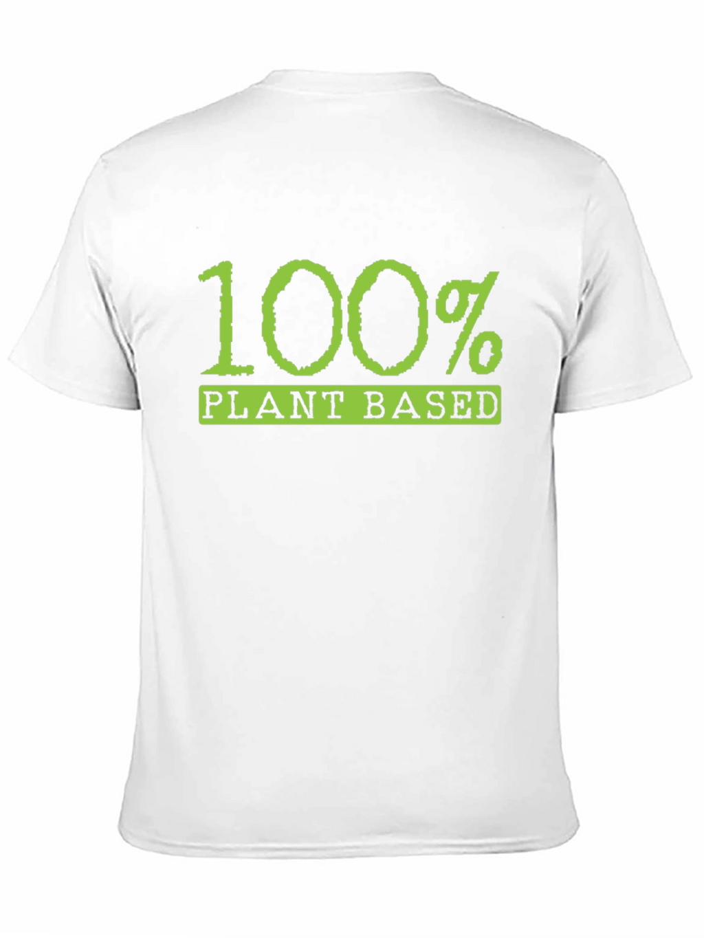100% Plant Based Graphic T-Shirt - Vegan Lifestyle