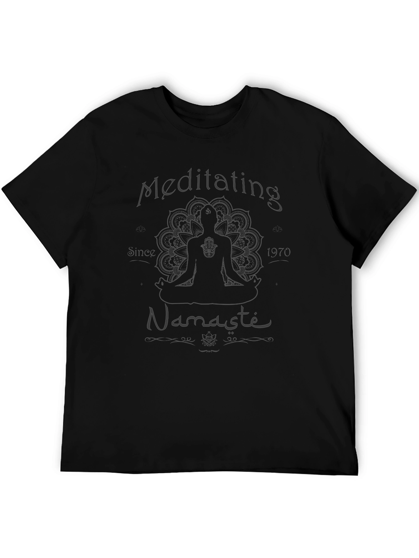 Meditating Namaste Graphic Tee