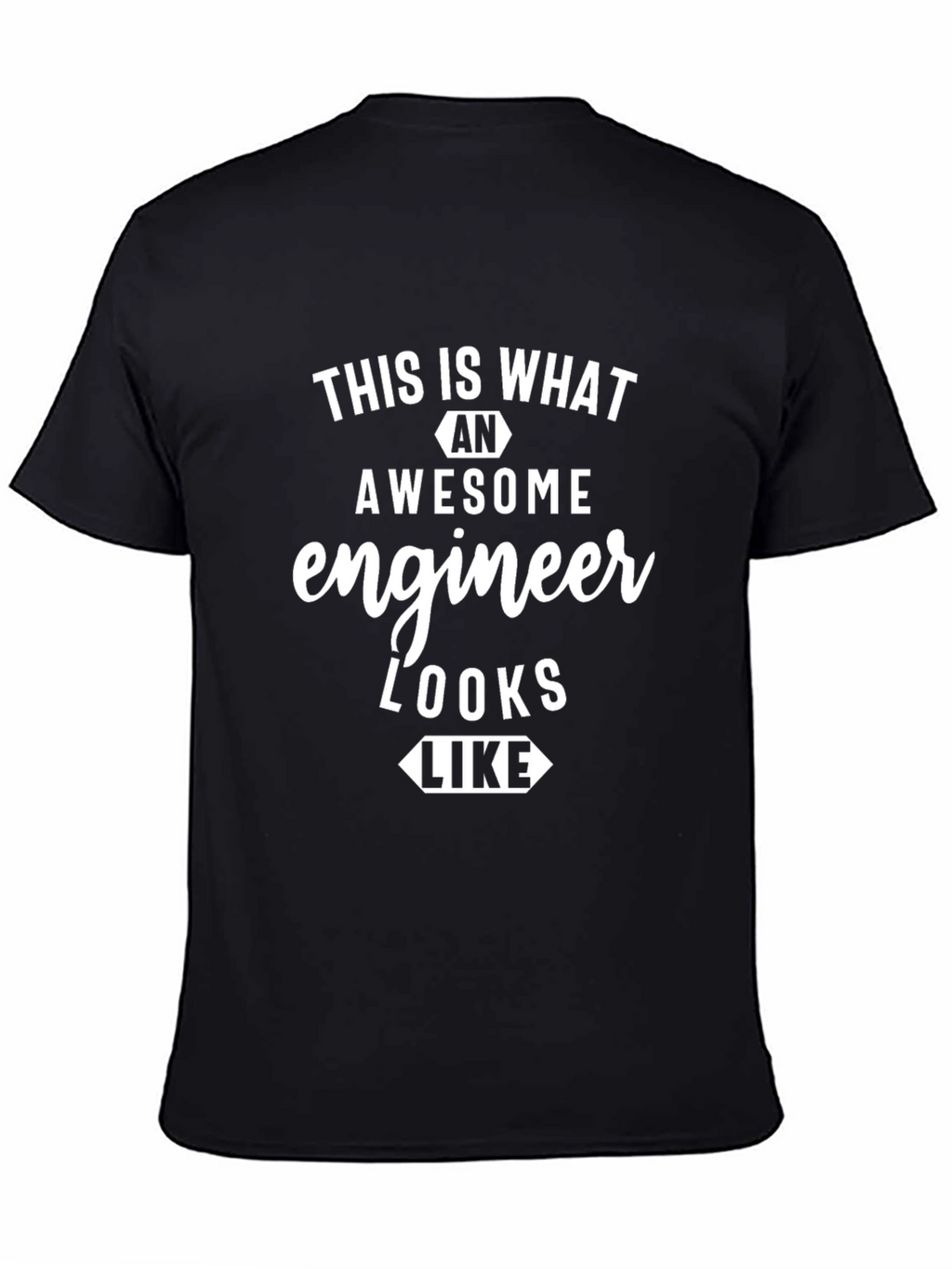 Awesome Engineer T-Shirt - Black