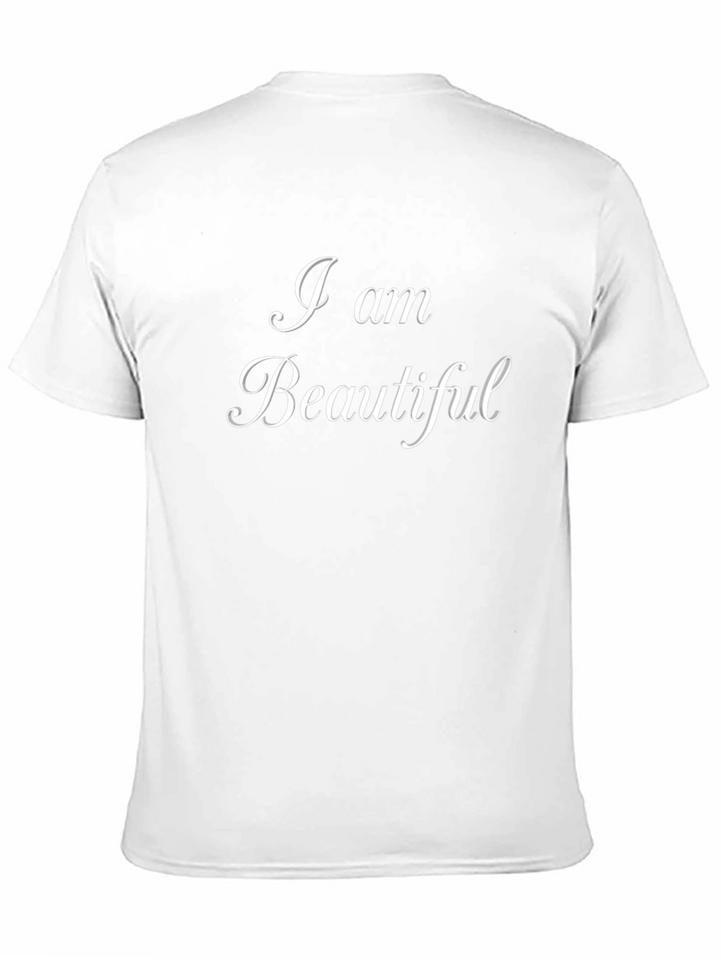 I Am Beautiful Graphic Tee - Stylish Comfort