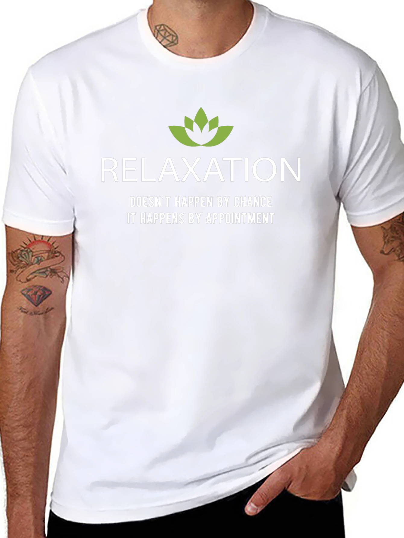 Relaxation Appointment Black T-Shirt
